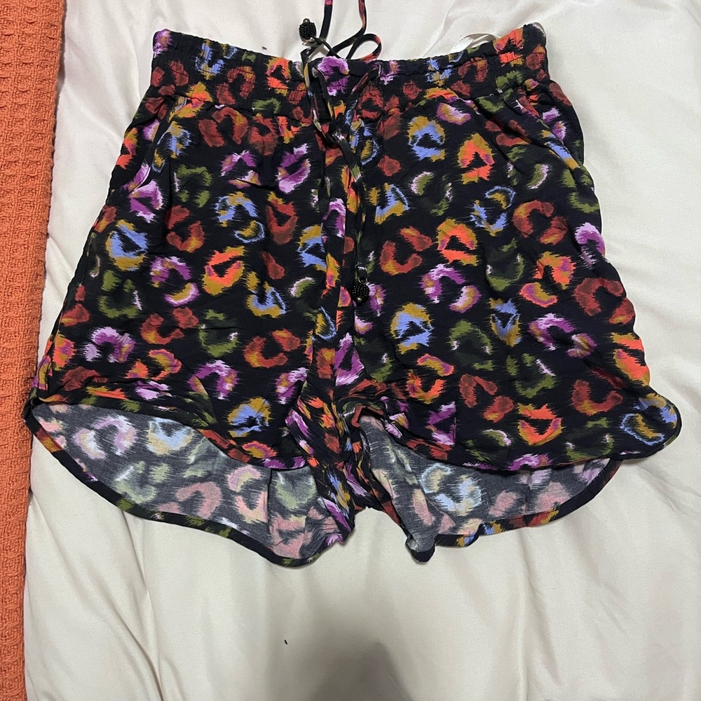FARMRIO Colorful Leopard Print Women's Shorts